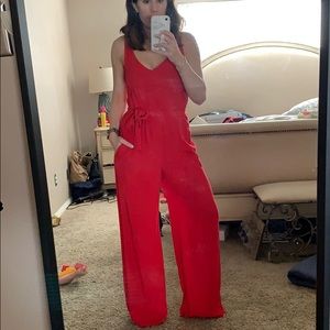 Wide-legged jumpsuit